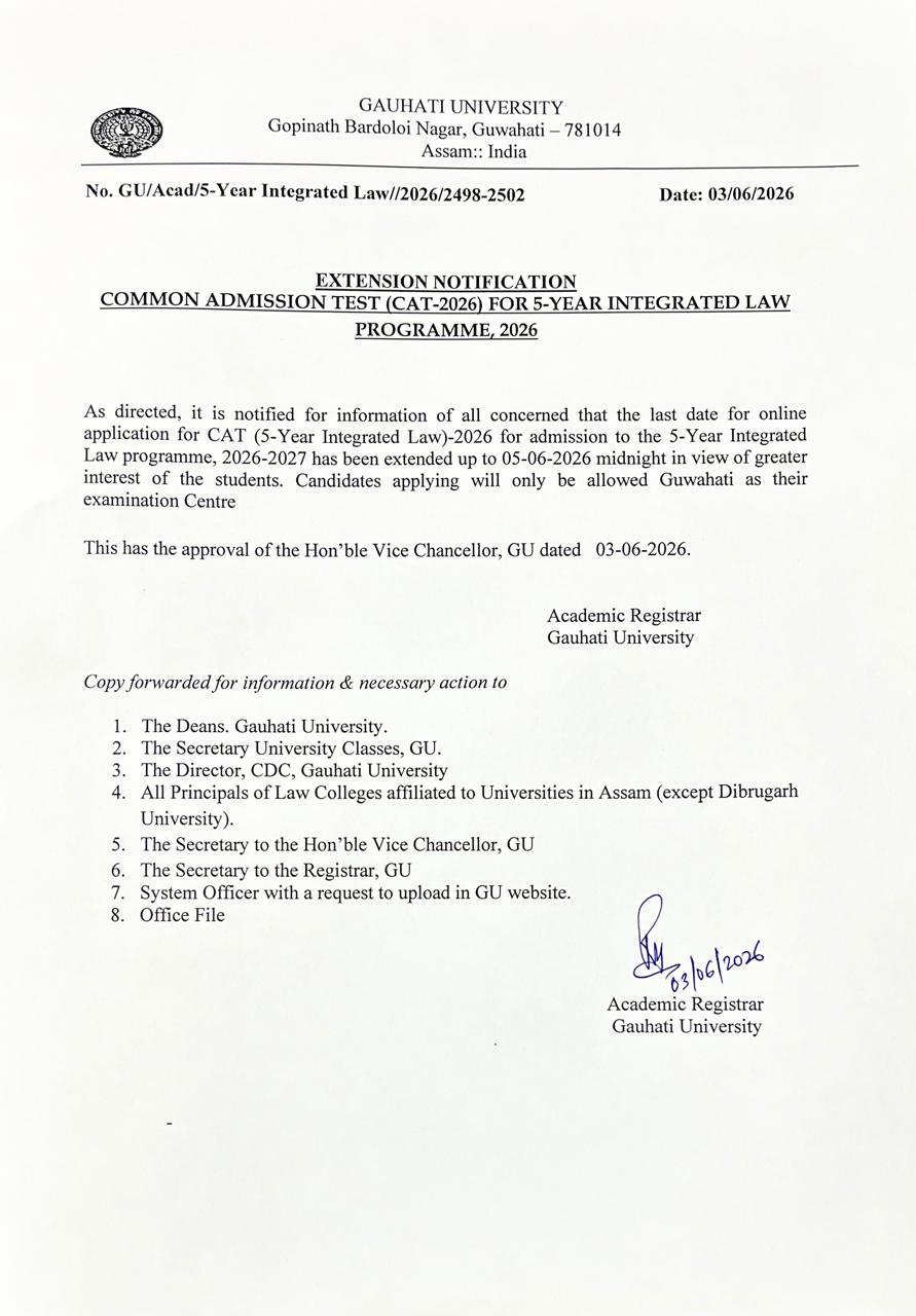 Gauhati University Campus